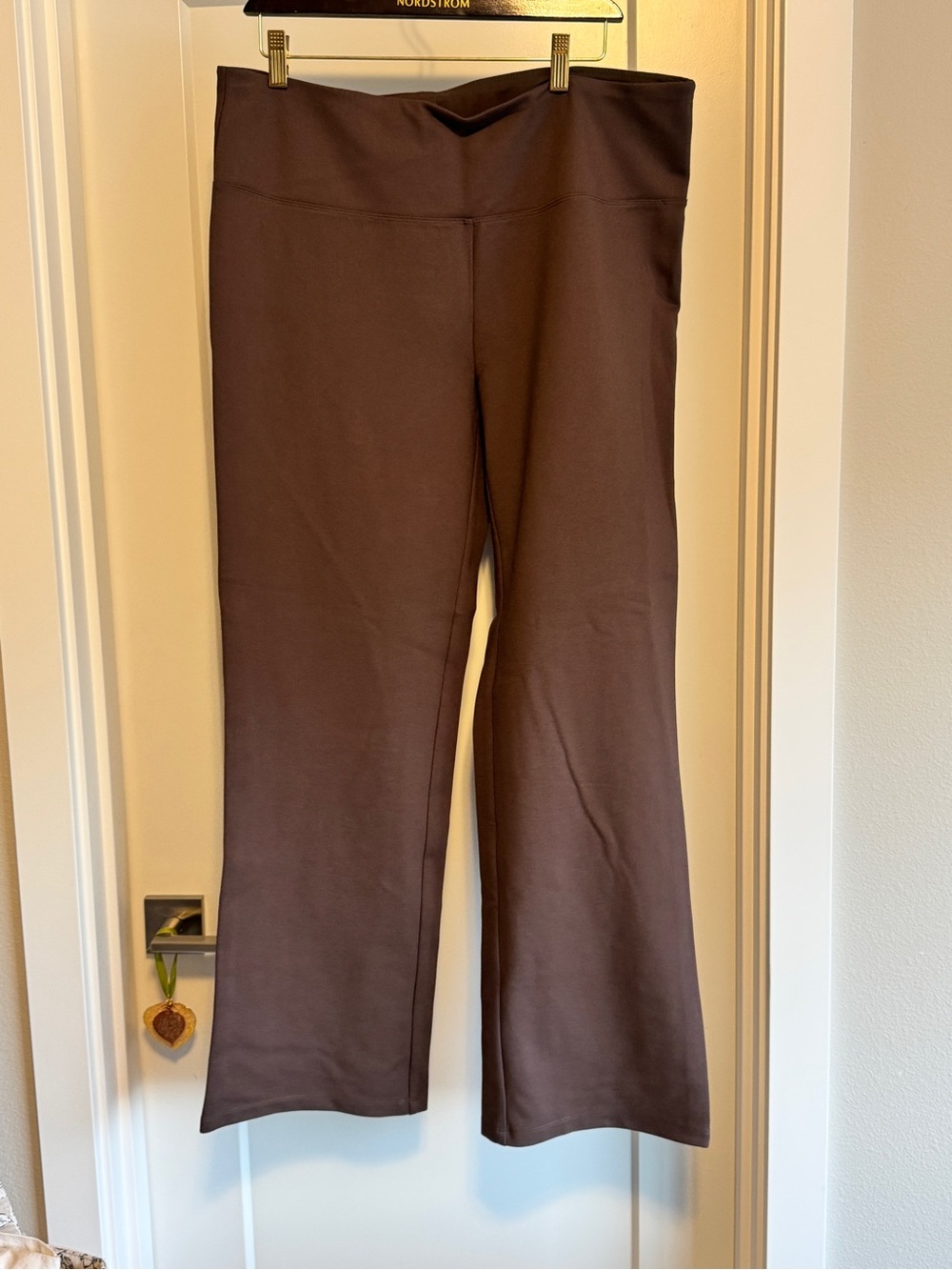 Soft Surroundings Brown Boot-Cut Lounge Pants